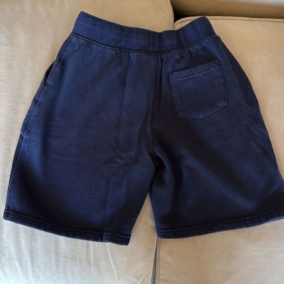 Polo by Ralph Lauren knit shorts, navy with white polo horse, size medium (10-12 - Picture 7 of 8